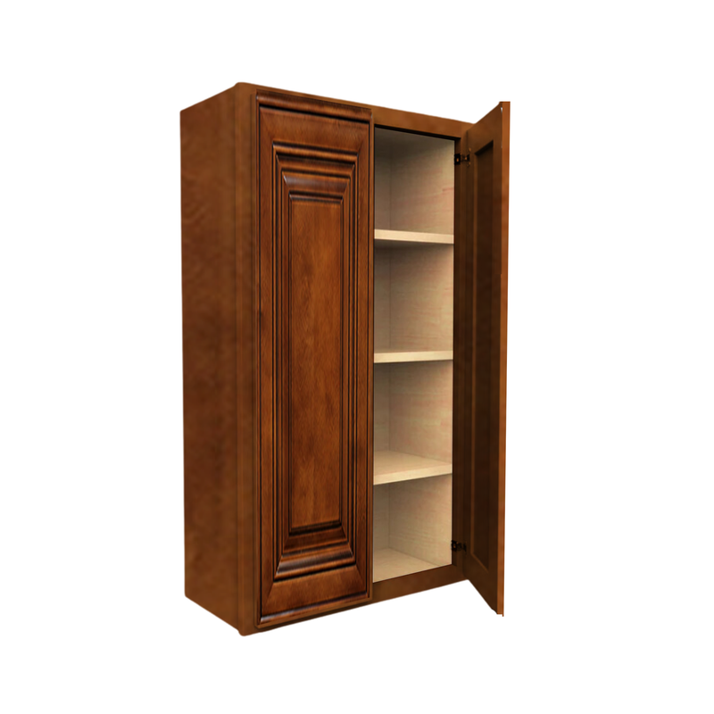 Load image into Gallery viewer, W3042 Soft Edge 2 Door Wall Cabinet with 3 Shelves, 30W x 42H x 12D inch
