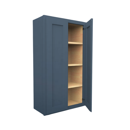 Wall Cabinet 2 Doors, 3 Shelves 33" W x 42" H x 12" D