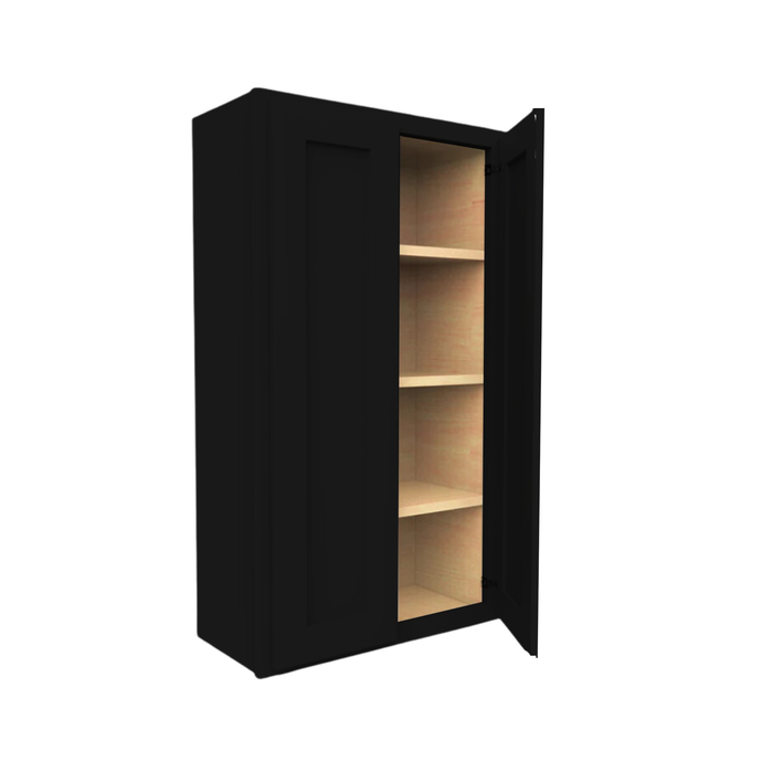 W3042 Soft Edge 2 Door Wall Cabinet with 3 Shelves, 30W x 42H x 12D inch