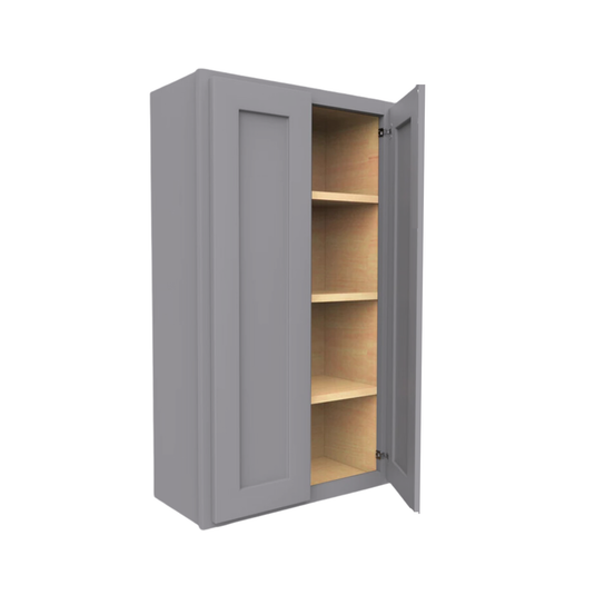 Wall Cabinet 2 Doors, 3 Shelves 36" W x 42" H x 12" D