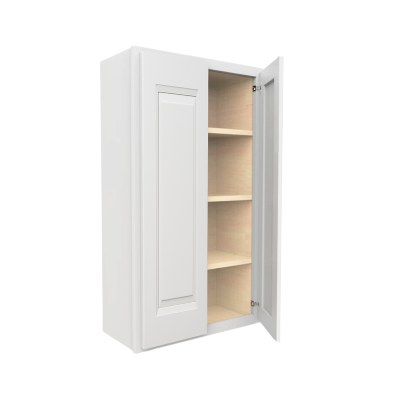 Load image into Gallery viewer, W3042 Soft Edge 2 Door Wall Cabinet with 3 Shelves, 30W x 42H x 12D inch
