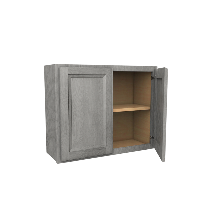 Load image into Gallery viewer, W3024 Soft Edge 2 Door Wall Cabinet, 30W x 24H x 12D inch
