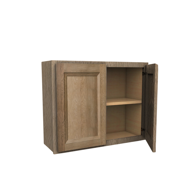 Load image into Gallery viewer, W3024 Soft Edge 2 Door Wall Cabinet, 30W x 24H x 12D inch
