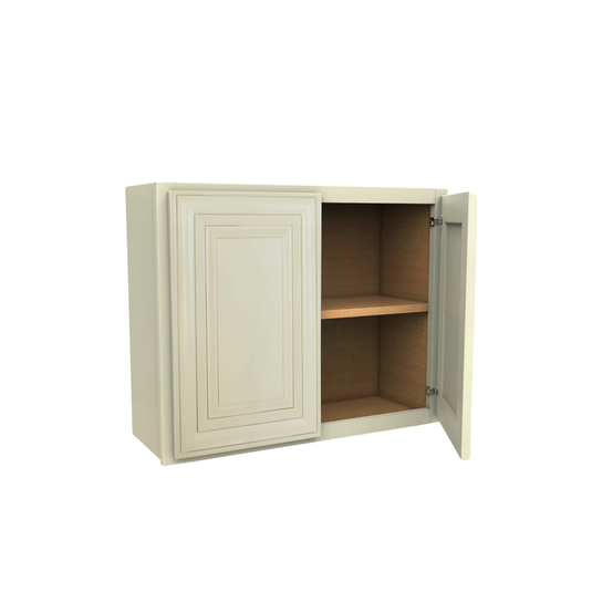 W3024 Soft Edge 2 Door Wall Cabinet, 30W x 24H x 12D inch