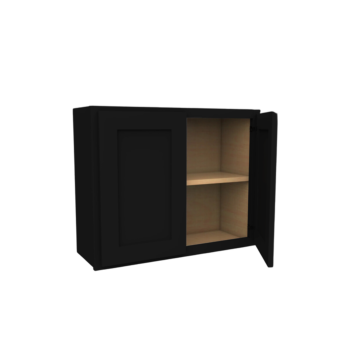 W3024 Soft Edge 2 Door Wall Cabinet, 30W x 24H x 12D inch