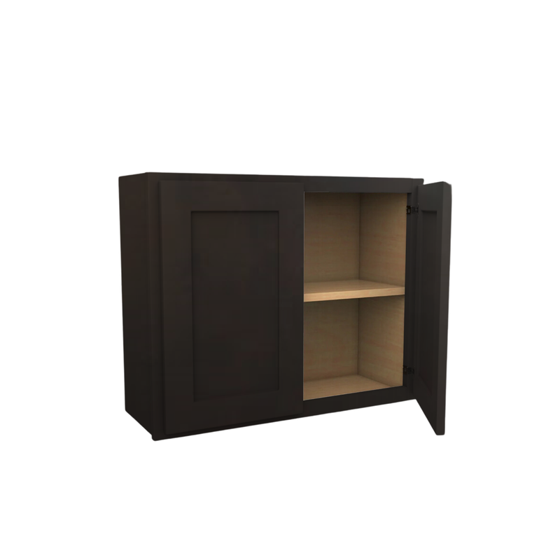 Load image into Gallery viewer, W3024 Soft Edge 2 Door Wall Cabinet, 30W x 24H x 12D inch
