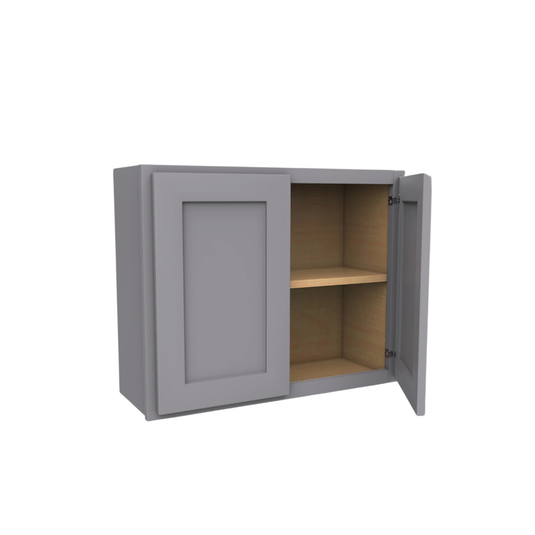 Wall Cabinet 2 Doors, 1 Shelf 36" W x 24" H x 12" D