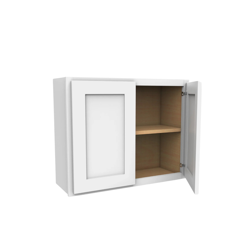 Load image into Gallery viewer, W3024 Soft Edge 2 Door Wall Cabinet, 30W x 24H x 12D inch
