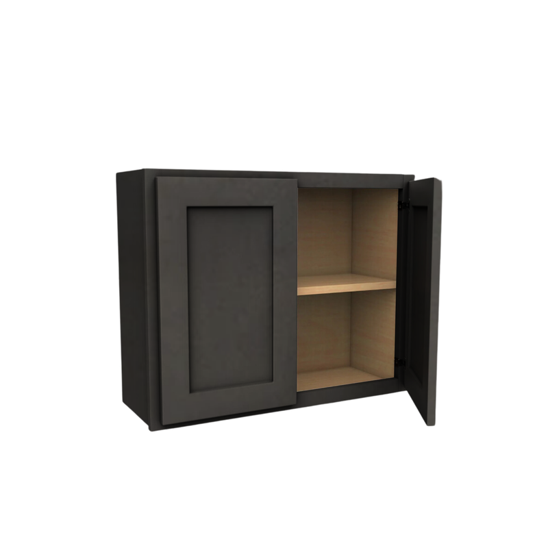 Load image into Gallery viewer, W3024 Soft Edge 2 Door Wall Cabinet, 30W x 24H x 12D inch
