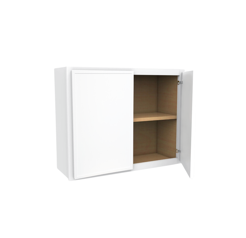 Load image into Gallery viewer, W3024 Soft Edge 2 Door Wall Cabinet, 30W x 24H x 12D inch
