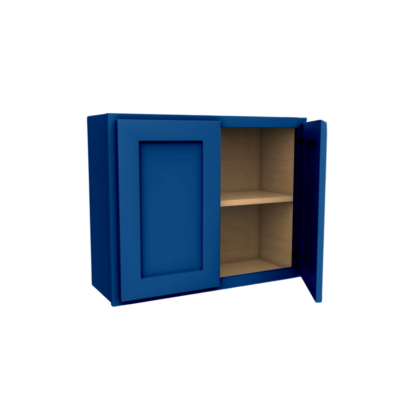 Load image into Gallery viewer, W3621 Soft Edge 2 Door Wall Cabinet, 36W x 21H x 12D inch
