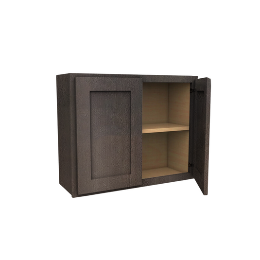 W3621 Soft Edge 2 Door Wall Cabinet, 36W x 21H x 12D inch