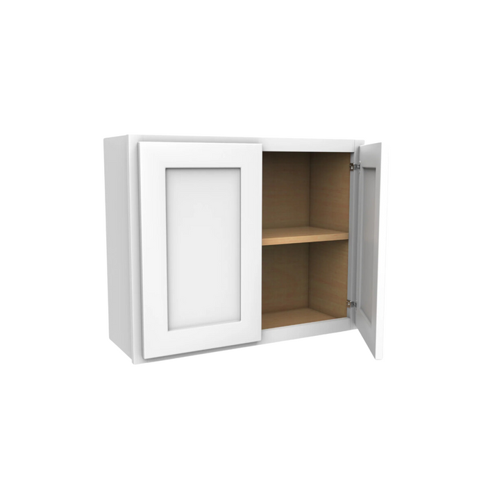 W3621 Soft Edge 2 Door Wall Cabinet, 36W x 21H x 12D inch