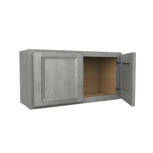 W361224 Soft Edge 2 Door Wall Cabinet, 36W x 12H x 24D inch