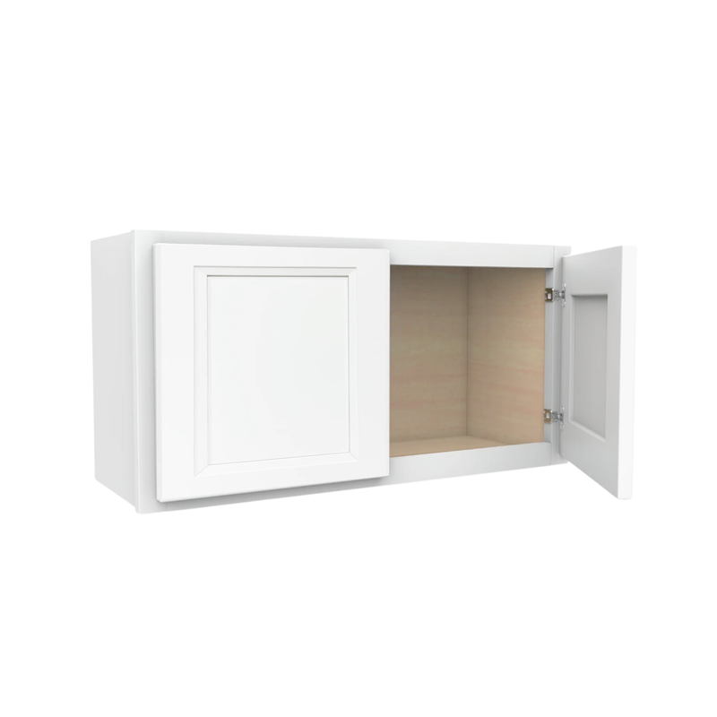 Load image into Gallery viewer, W3612 Soft Edge Plywood 2 Door Wall Cabinet, 36W x 12H x 12D inch
