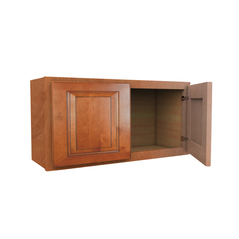 Load image into Gallery viewer, W361824 Soft Edge Double Door Wall Cabinet, 36W x 18H x 24D inch
