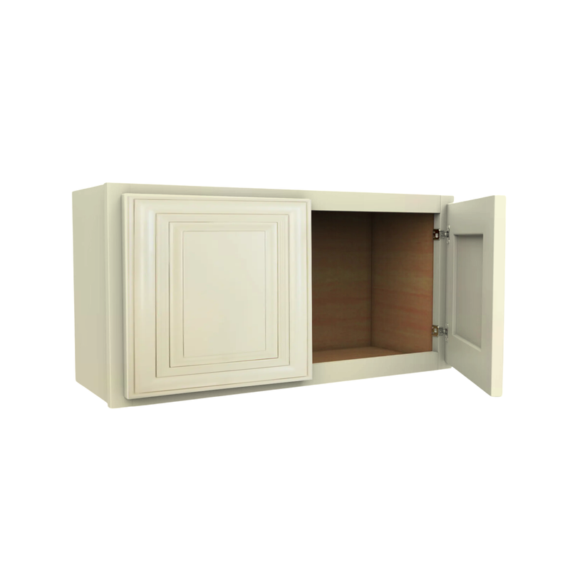 Load image into Gallery viewer, W361824 Soft Edge Double Door Wall Cabinet, 36W x 18H x 24D inch
