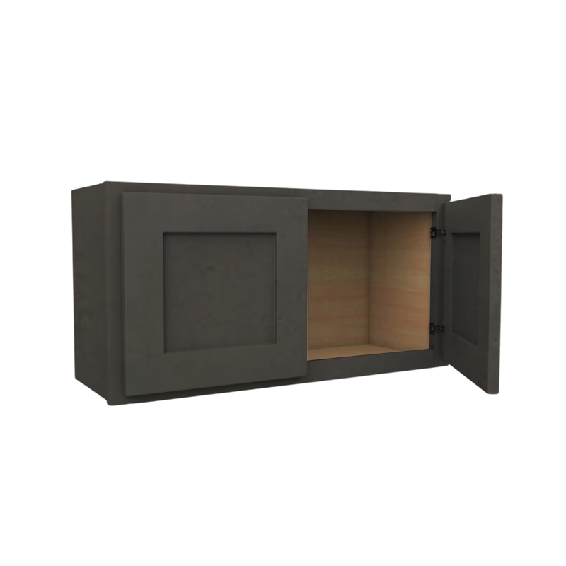 Load image into Gallery viewer, W3612 Soft Edge Plywood 2 Door Wall Cabinet, 36W x 12H x 12D inch
