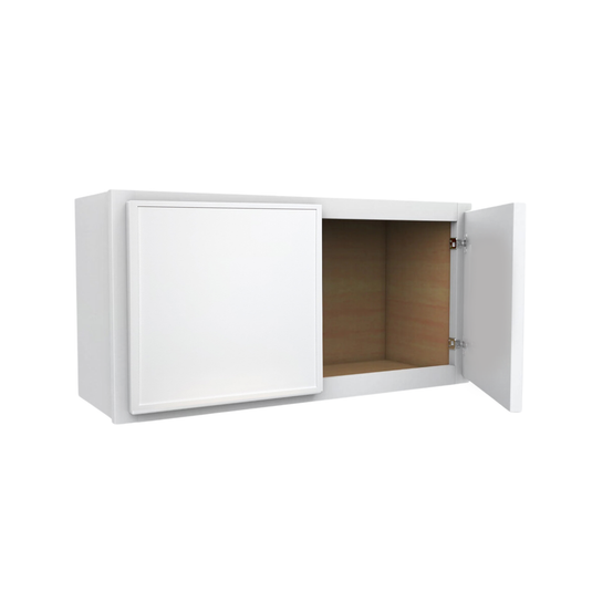 Wall Cabinet 2 Doors, 36" W x 18" H x 12" D