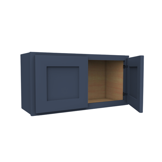 W361824 Soft Edge Double Door Wall Cabinet, 36W x 18H x 24D inch