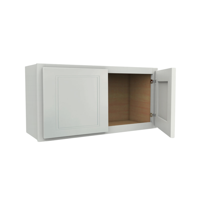 Load image into Gallery viewer, W3615 Soft Edge 2 Door Wall Cabinet, 36W x 15H x 12D inch
