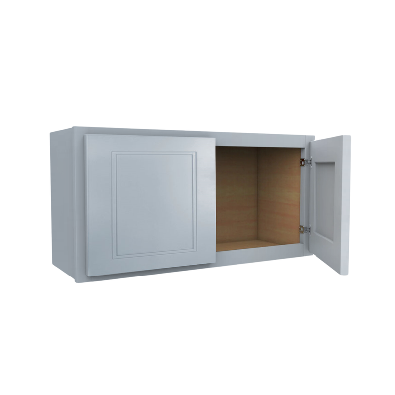 Load image into Gallery viewer, W361524 Soft Edge 2 Door Wall Cabinet, 36W x 15H x 24D inch
