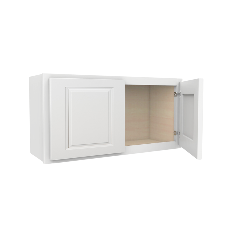 Load image into Gallery viewer, W361824 Soft Edge Double Door Wall Cabinet, 36W x 18H x 24D inch
