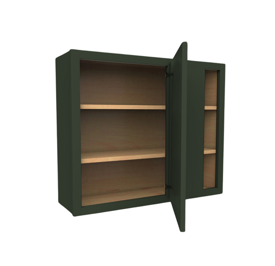 WBC3030 Wall Blind Cabinet 1 Door, Shown Blind Right 27" W x 30" H x 12" D