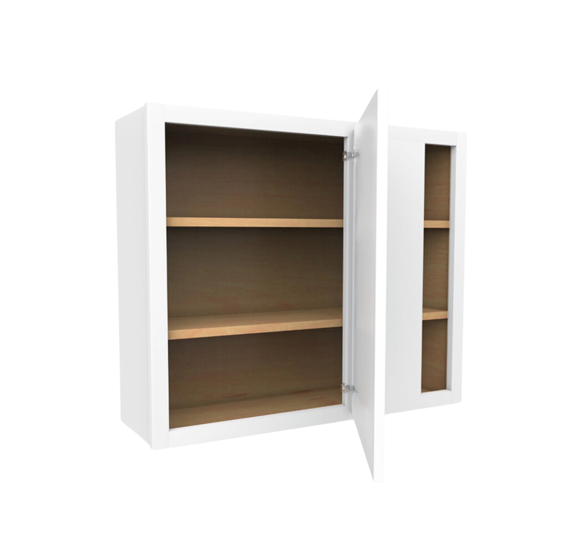 Load image into Gallery viewer, WBC3036 Wall Blind Cabinet 1 Door, Shown Blind Right 30&quot; W x 36&quot; H x 24&quot; D
