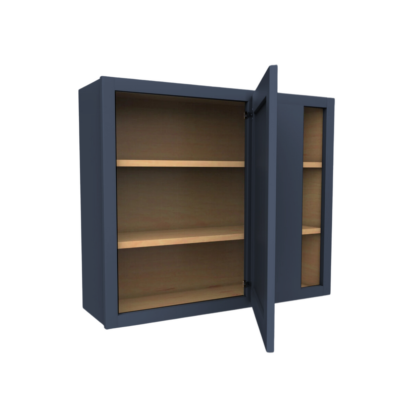 Load image into Gallery viewer, WBC3030 Wall Blind Cabinet 1 Door, Shown Blind Right 30&quot; W x 30&quot; H x 24&quot; D
