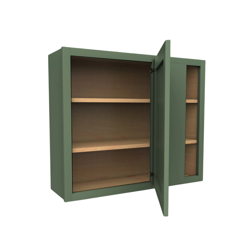 Load image into Gallery viewer, WBC3036 Wall Blind Cabinet 1 Door, Shown Blind Right 30&quot; W x 36&quot; H x 24&quot; D
