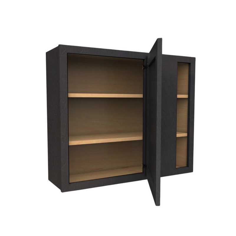 Load image into Gallery viewer, WBC3042 Wall Blind Cabinet 1 Door, Shown Blind Right 30&quot; W x 42&quot; H x 24&quot; D
