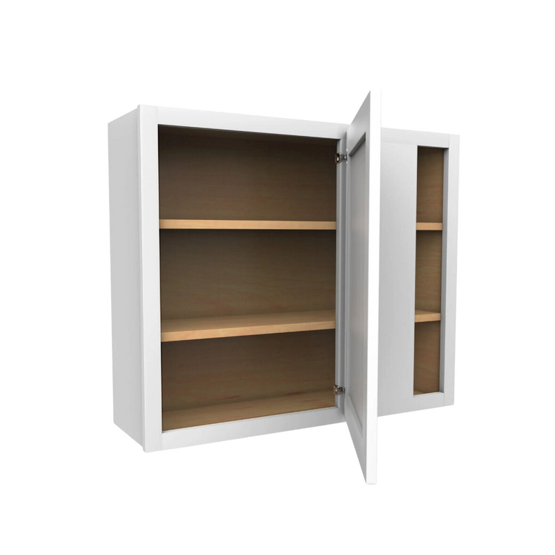 Load image into Gallery viewer, WBC3030 Wall Blind Cabinet 1 Door, Shown Blind Right 27&quot; W x 30&quot; H x 12&quot; D
