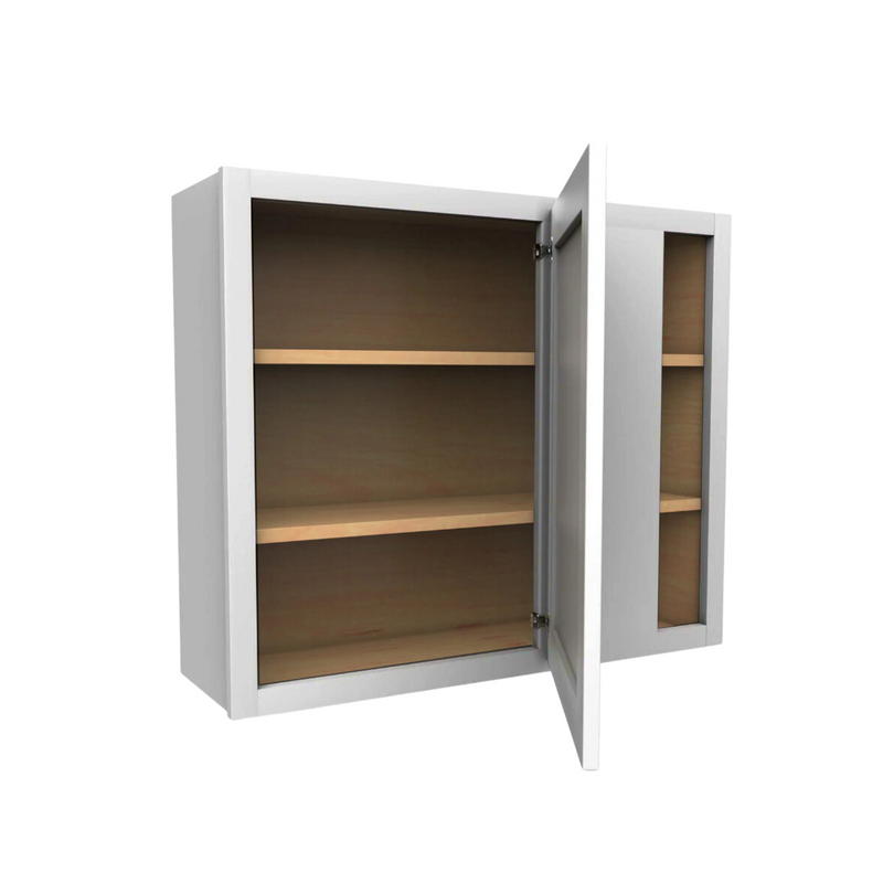 Load image into Gallery viewer, WBC3042 Wall Blind Cabinet 1 Door, Shown Blind Right 30&quot; W x 42&quot; H x 24&quot; D
