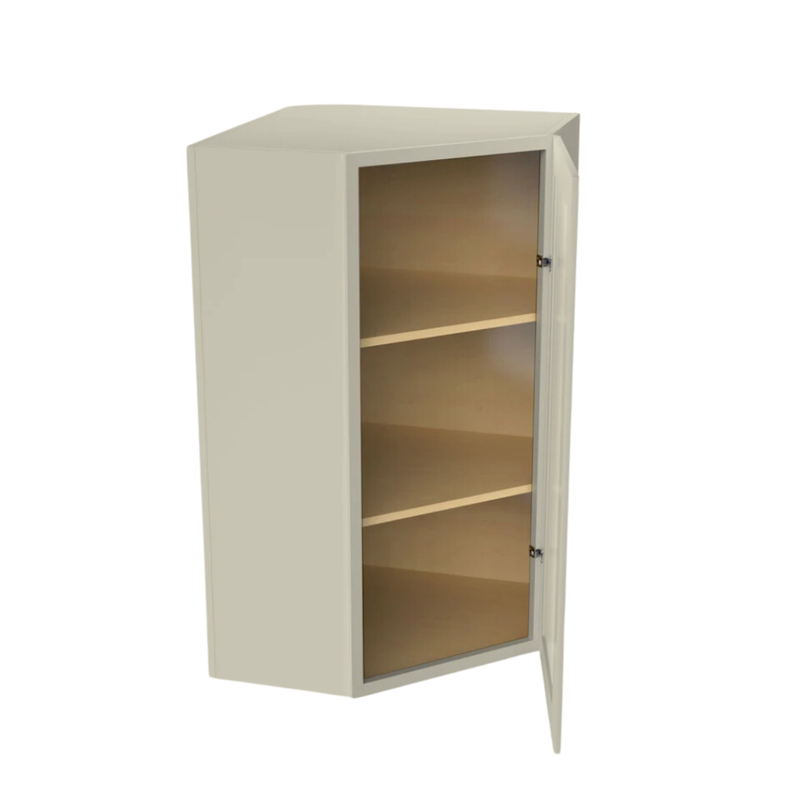 Load image into Gallery viewer, WDC2442 Diagonal Wall Cabinet 1 Door 24&quot; W x 42&quot; H x 12&quot; D
