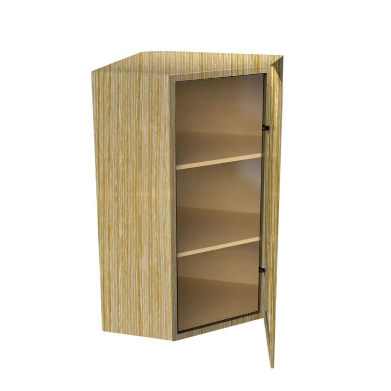 Load image into Gallery viewer, Diagonal Wall Cabinet 1 Door 24&quot; W x 30&quot; H x 12&quot; D
