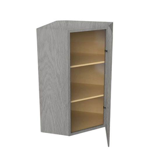 Diagonal Wall Cabinet 1 Door 24" W x 36" H x 12" D