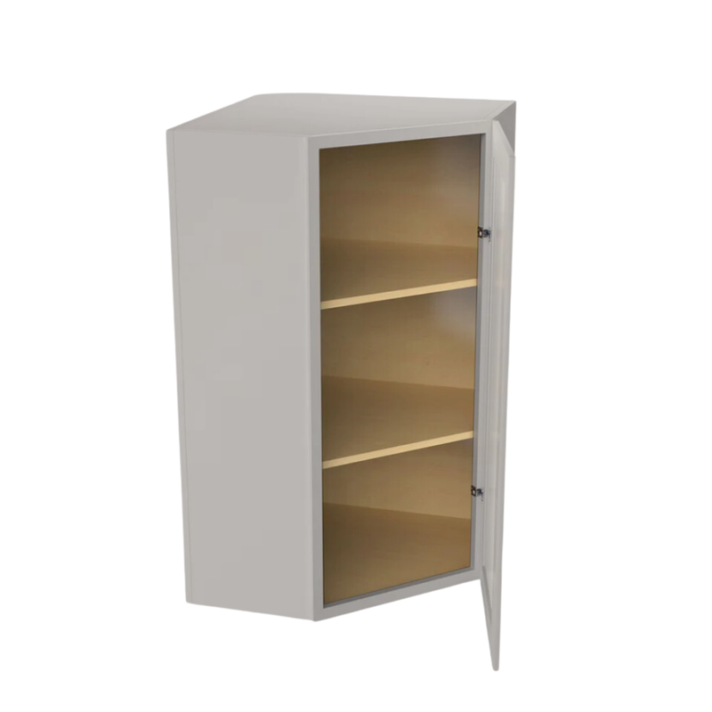 Load image into Gallery viewer, WDC2442 Diagonal Wall Cabinet 1 Door 24&quot; W x 42&quot; H x 12&quot; D
