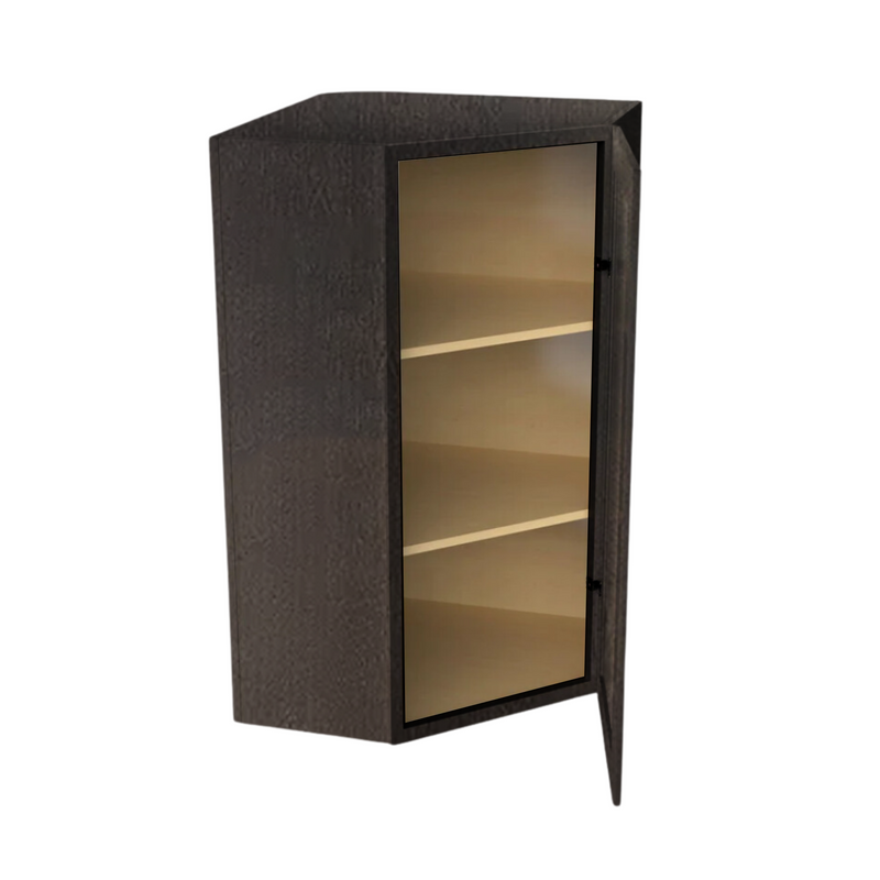 Load image into Gallery viewer, Diagonal Wall Cabinet 1 Door 24&quot; W x 36&quot; H x 12&quot; D
