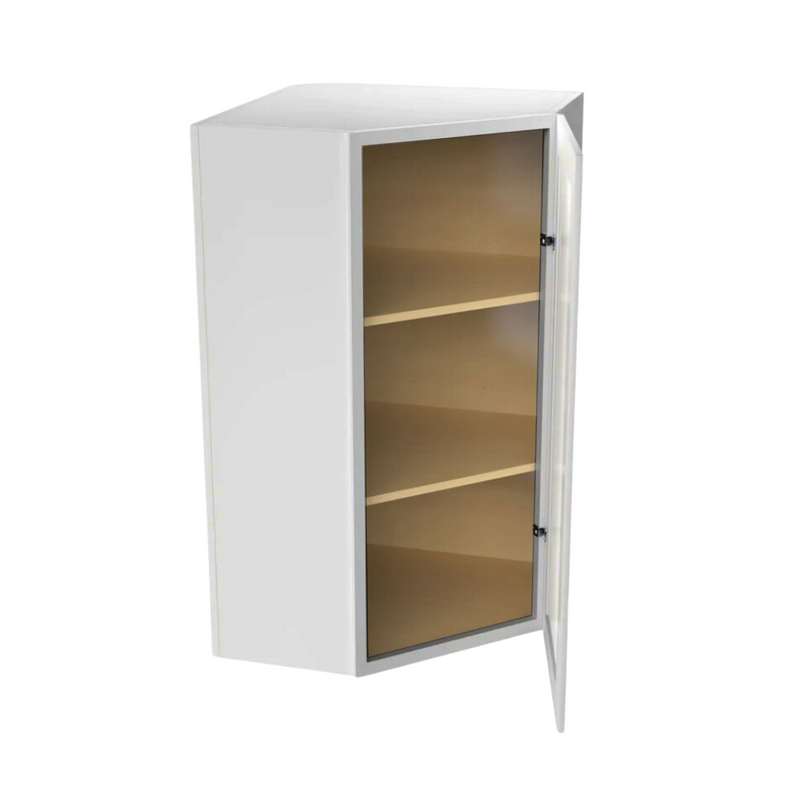 Load image into Gallery viewer, WDC2442 Diagonal Wall Cabinet 1 Door 24&quot; W x 42&quot; H x 12&quot; D
