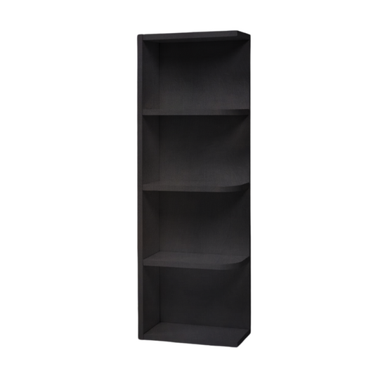 WES930 Wall End Shelf, Clipped Shelves 9" W x 30" H x 12" D