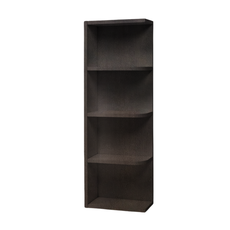 Load image into Gallery viewer, WES930 Wall End Shelf, Clipped Shelves 9&quot; W x 30&quot; H x 12&quot; D
