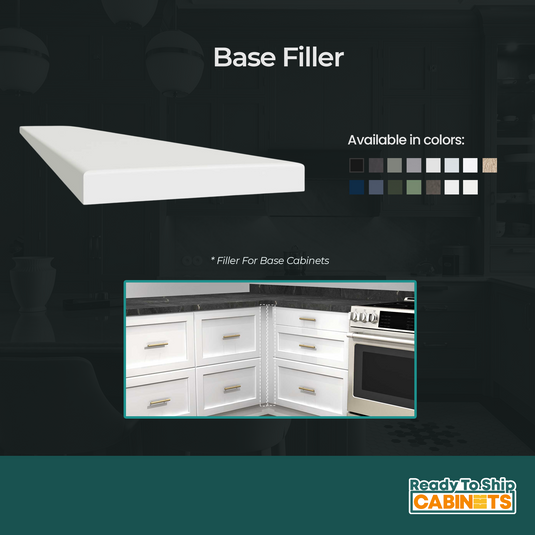 Base Cabinet Filler, 42L X 6W x 34.5D inch