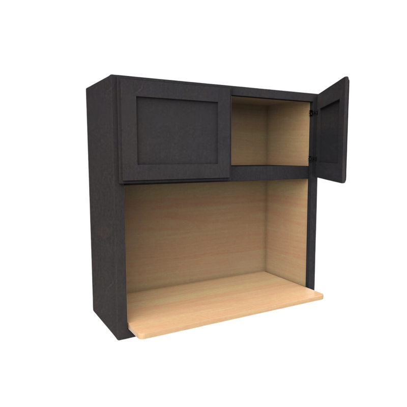 Load image into Gallery viewer, Wall Microwave Cabinet 2 Doors, 27&quot; W x 30&quot; H x 16&quot; D
