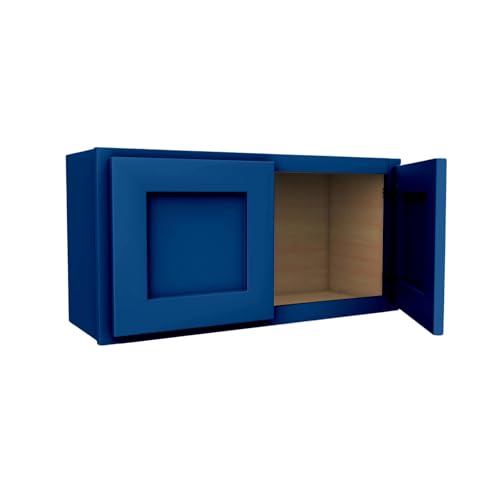 Load image into Gallery viewer, W361524 Soft Edge 2 Door Wall Cabinet, 36W x 15H x 24D inch
