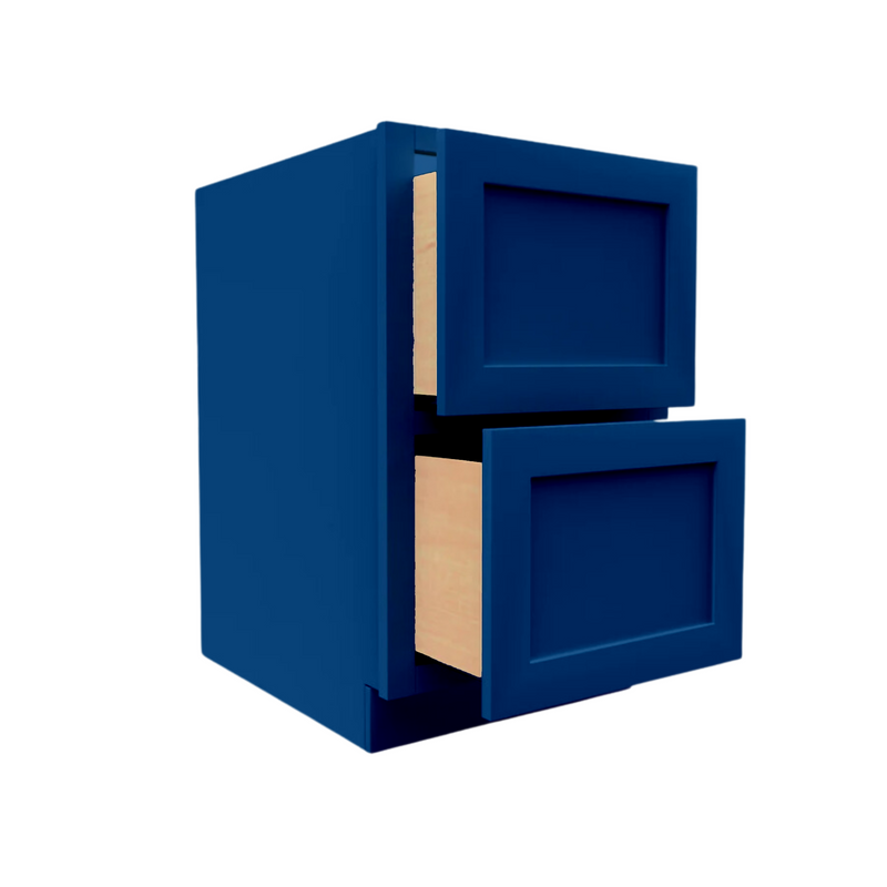 Load image into Gallery viewer, 2DB30 Ready To Ship Cabinets Soft Edge 2 Drawers Vanity Base Cabinet, 30W x 34.5H x 24D inch
