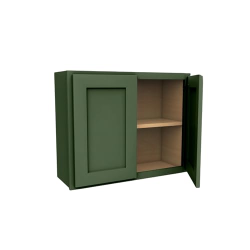 W3321 Soft Edge 2 Door Wall Cabinet, 33W x 21H x 12D inch