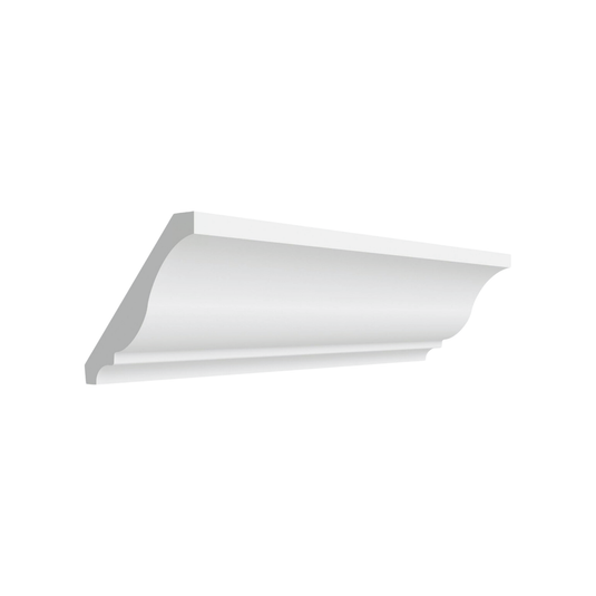 SCM2.25 Shaker Crown Molding for Shaker Style Cabinets, 96.02L X 3.23W X 0.75H inch